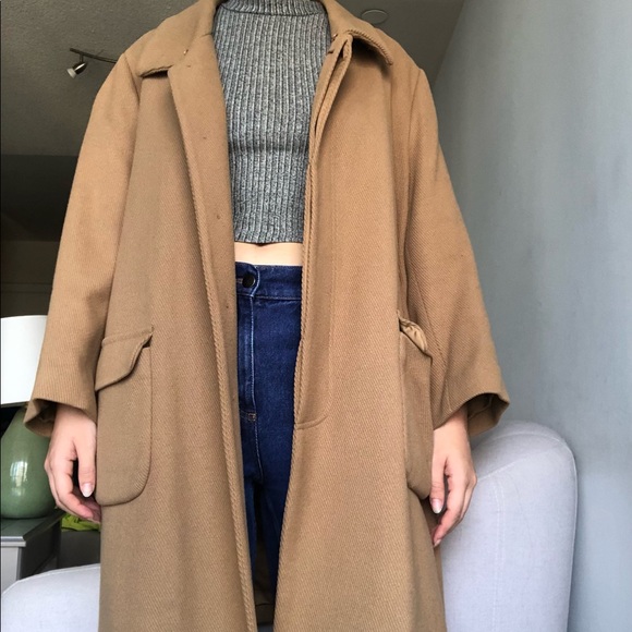 Brown vintage peacoat - Picture 4 of 4